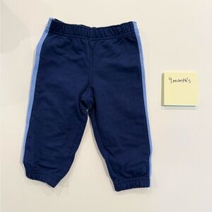 Kids Navy Blue Jogger Pants